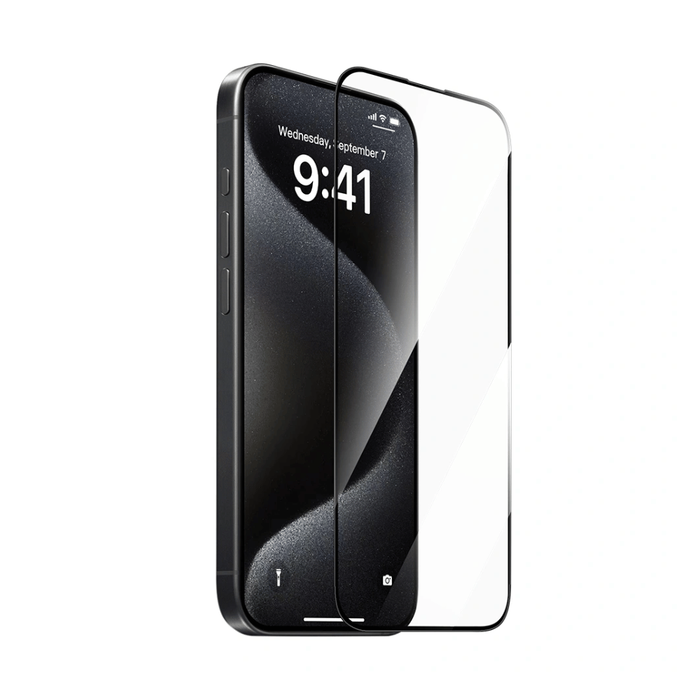 Kính Cường Lực iPhone 15 Pro/ 15 Pro Max WIWU HD Smooth Screen Protector